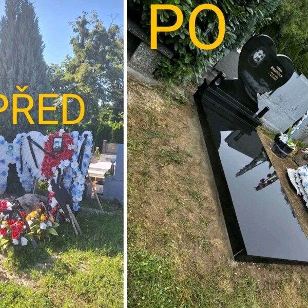 jednohrob černá žula  nový hrob Karviná  žulový jednohrob  pomník z černé žuly  výroba pom