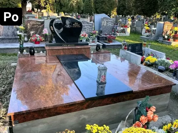 Dvojhrob kamenictví Karviná 